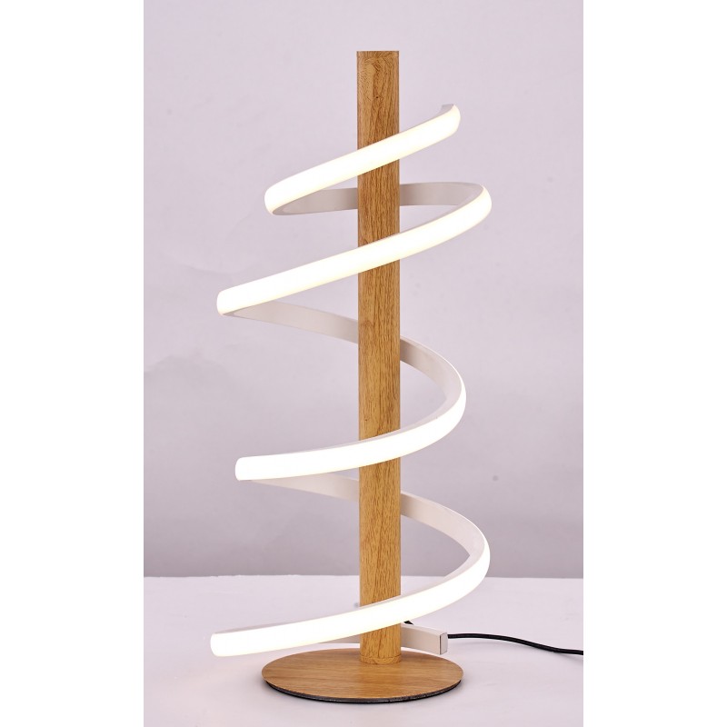 Lampe de chevet led spirale