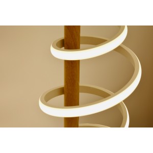 Lampe de bureau spirale LED