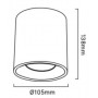 Plafonnier LED 15W "Sara mini" Plafonnier LED 15W "Sara mini"