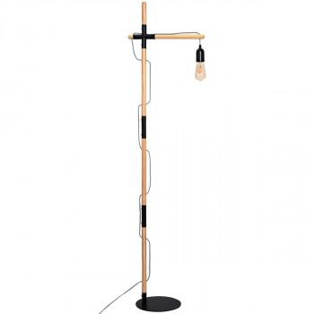 Lampe sur pied en bois naturel NATURAL WOOD Lampe sur pied en bois naturel NATURAL WOOD