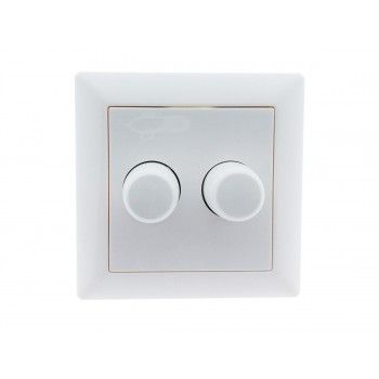 Interrupteur variateur 2 voies 100W Interrupteur variateur 2 voies 100W
