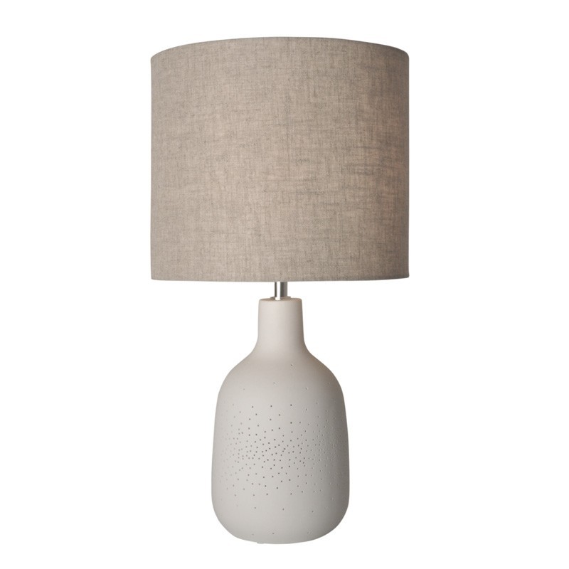 Lampe de table céramique E27 2x25W STELLA