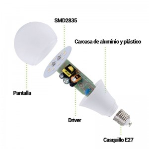 lampe LED A60 dimmable