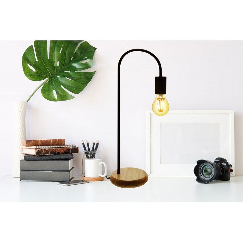 Lampe moderne table bois Lampe moderne table bois