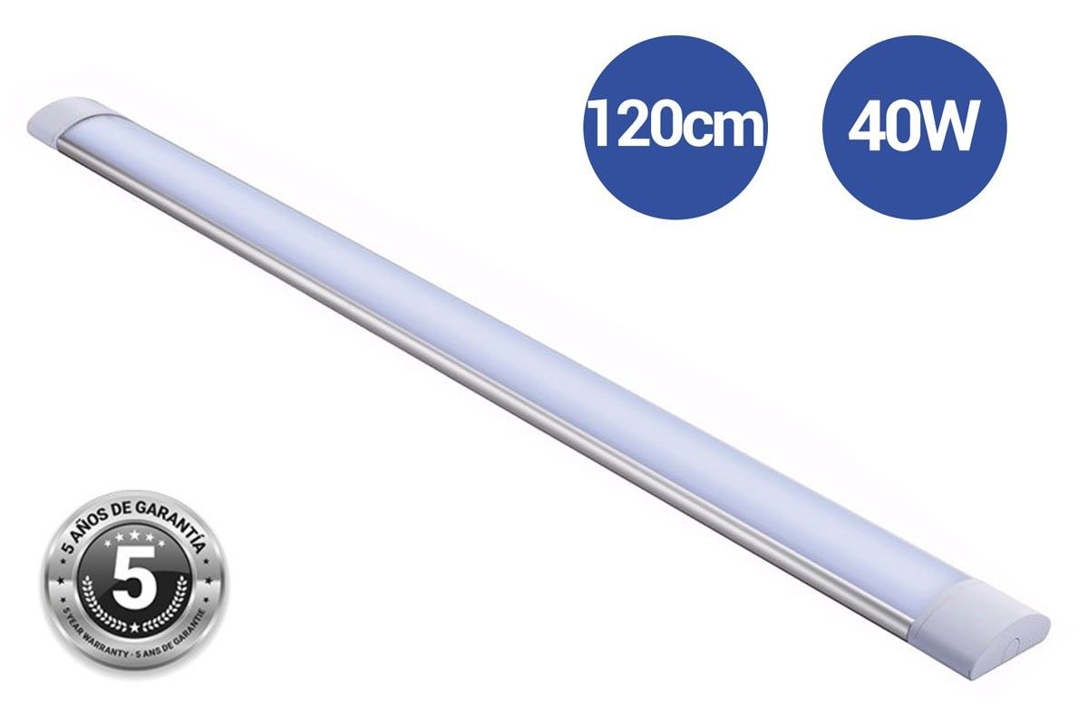Linéaire LED 120cm 40W CCT avec capteur de mouvement