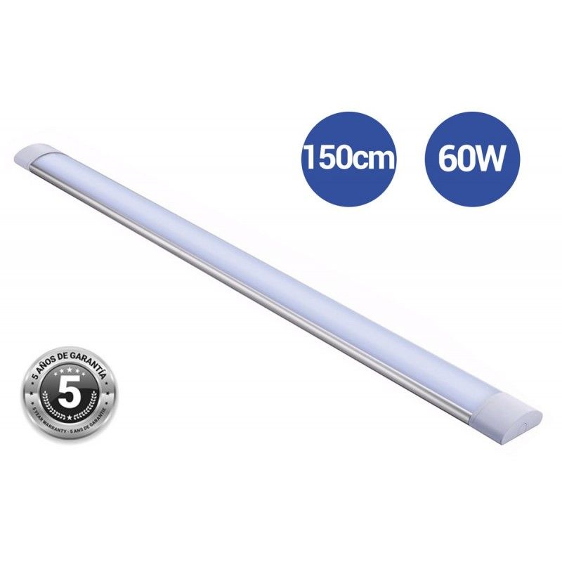 mlight LED Barre lumineuse LED 150 cm pour lampes T8 à émission libre