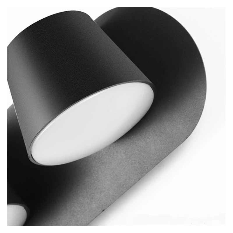 Lampe murale noire métal Lampe murale noire métal