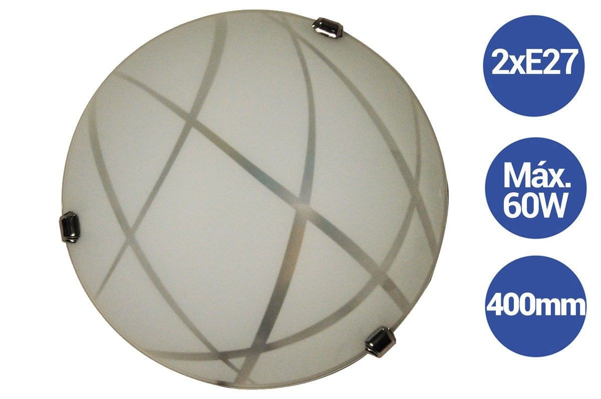 Applique murale Luna Piena CR4 2xE27