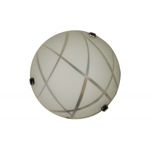 Lampe saillie constellation verre