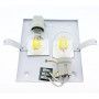 Applique murale "Pezzo di Luna CR1" 2xE27 Applique murale "Pezzo di Luna CR1" 2xE27
