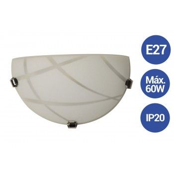 Applique murale "Mezza Luna CR4" E27 Applique murale "Mezza Luna CR4" E27