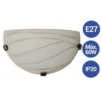 Applique murale "Mezza Luna CR3" E27 Applique murale "Mezza Luna CR3" E27