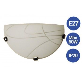 Applique murale "Mezza Luna CR2" E27 Applique murale "Mezza Luna CR2" E27
