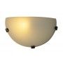 Applique demi lune verre