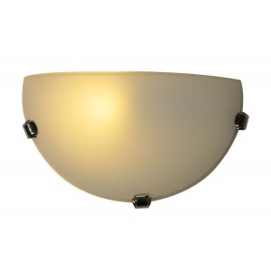 Applique demi lune verre