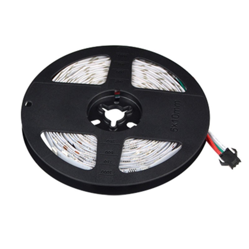 Ruban LED RGB Intelligente IC 12V DC SMD 5050 72W IP20 5 M Ruban LED RGB Intelligente IC 12V DC SMD 5050 72W IP20 5 M
