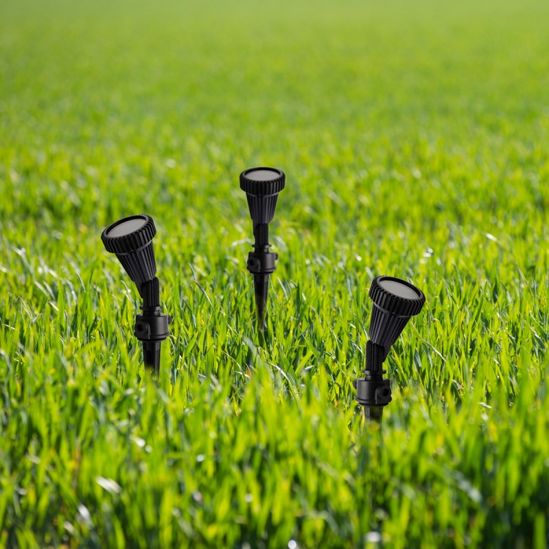 Spot de jardin sur piquet ampoule GU10 Spot de jardin sur piquet ampoule GU10