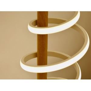 lampadaire led spiral