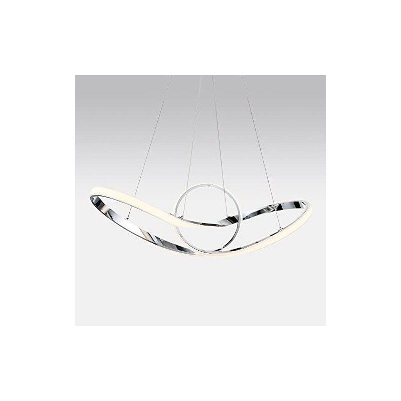 lampe suspendue LED chromé lampe suspendue LED chromé