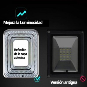 Projecteur LED solaire 60W avec télécommande