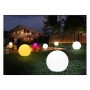 Boule lumineuse LED RGBW 60cm en résine blanche 5W IP65 sans fil Boule lumineuse LED RGBW 60cm en résine blanche 5W IP65 sans fil