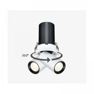 Spot LED encastrable extractible 7W