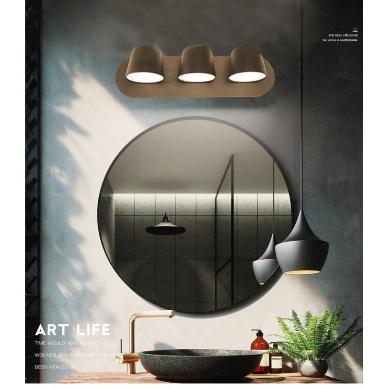 Applique murale LED grise design Applique murale LED grise design