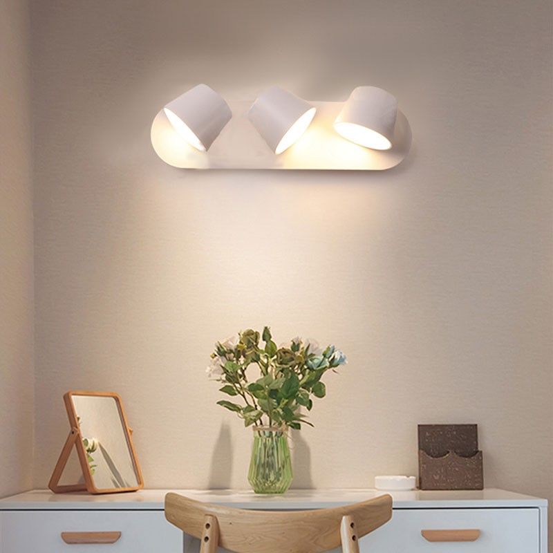 Applique mur 3 têtes bureau Applique mur 3 têtes bureau