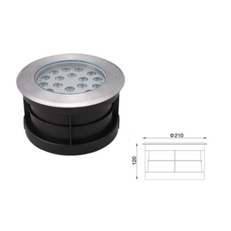 Spot LED encastrable au sol extérieur RGB Spot LED encastrable au sol extérieur RGB