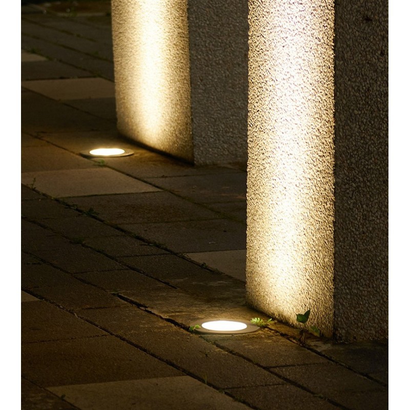 Spot LED encastrable au sol 12W 12V-DC IP67 3000K Spot LED encastrable au sol 12W 12V-DC IP67 3000K