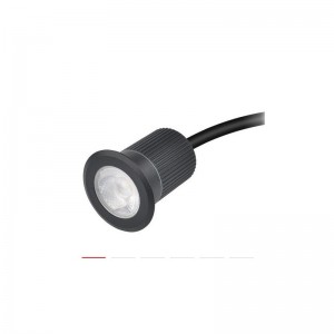 Spot LED encastrable au sol 12W 12V-DC IP67 3000K