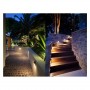 Kit 6 spots LED encastrables 0,4W IP67 pour escalier