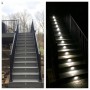 Kit 6 spots LED encastrables 0,4W IP67 pour escalier