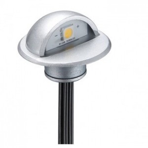 Kit 6 spots LED encastrables 0,4W IP67 pour escalier