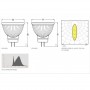 Ampoule LED MR11/GU4 4W 12V 345lm 36º OSRAM PARATHOM Ampoule LED MR11/GU4 4W 12V 345lm 36º OSRAM PARATHOM