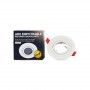 Support encastrable rond orientable et basculable GU10/MR16