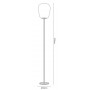 Lampadaire LED minimaliste