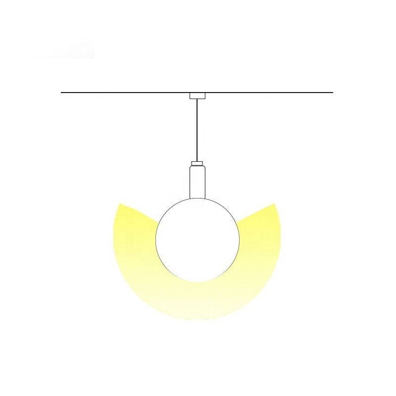 Profil aluminium suspendu bande led