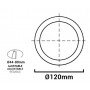 Plafonnier LED multifonctionnel CCT 8W Plafonnier LED multifonctionnel CCT 8W