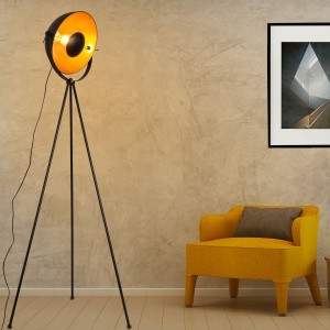 Lampe sur pied tripode