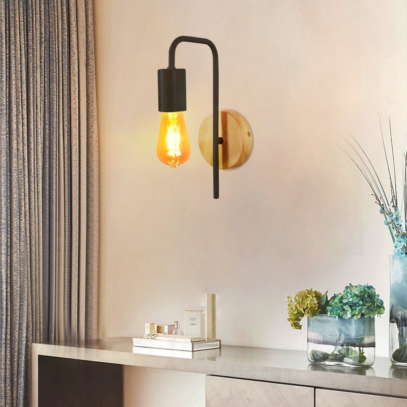 Applique bois et aluminium déco Applique bois et aluminium déco