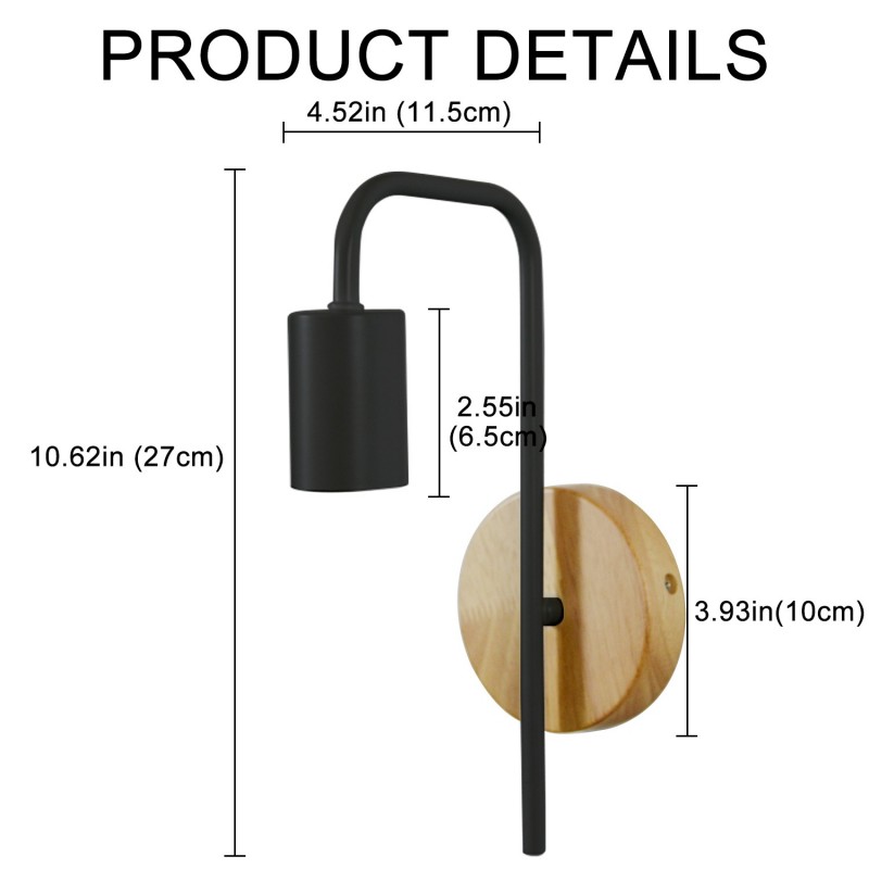 Applique murale intérieur "Finna" E27 Applique murale intérieur "Finna" E27