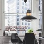 lampe suspendue design industriel bureau