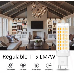 Ampoule LED G9 4w 370 Lumens Dimmable