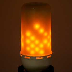 Ampoule LED E27 4 -10W Effet feu