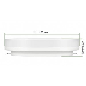 Plafonnier étanche LED 24W 2450lm IP65