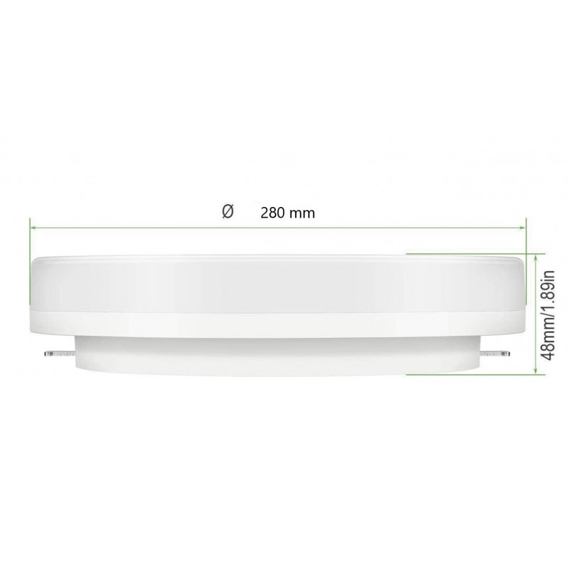 Plafonnier étanche LED 24W 2450lm IP65 Plafonnier étanche LED 24W 2450lm IP65