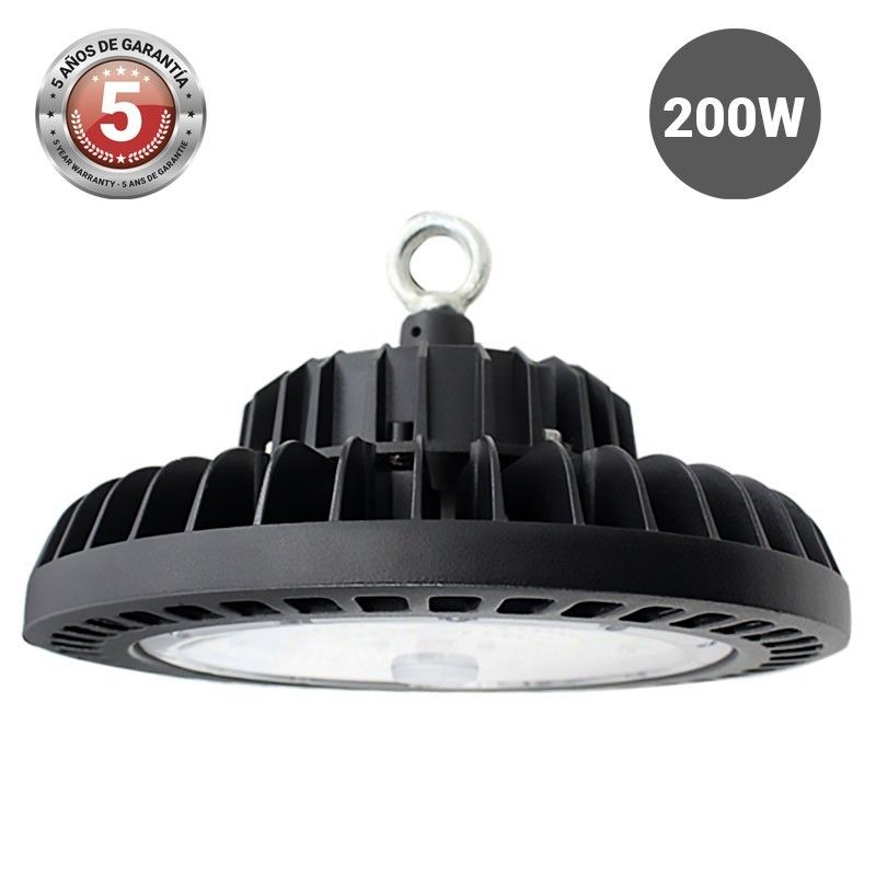 Suspension industrielle 200W 100-240V/CA 5000K
