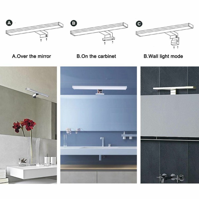 Lampe LED miroir salle de bain Lampe LED miroir salle de bain