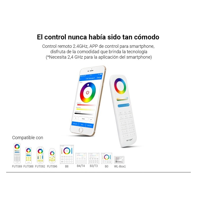 Projecteur LED extérieur 100W RGB+CCT | Mi Light